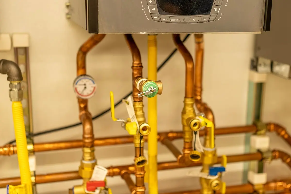 Licensed technician providing Water Heater Installation for a homeowner in West Greenwich